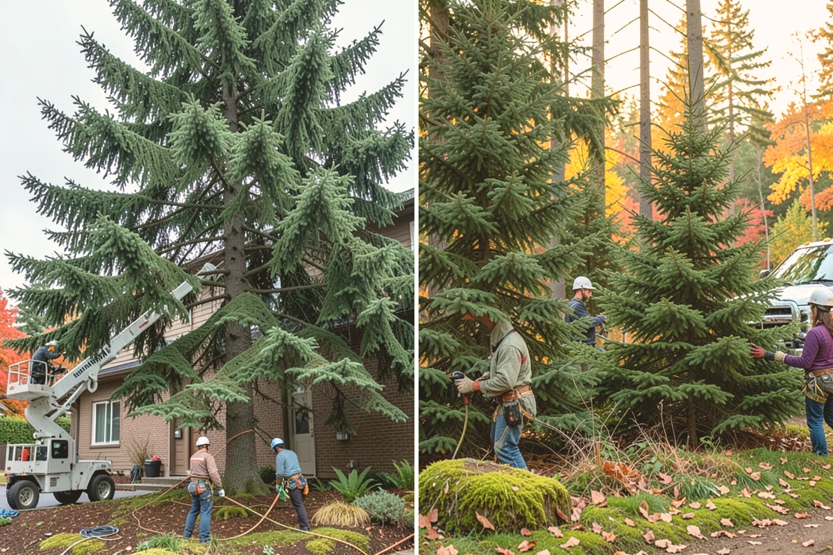 Tree Protection Planning in Brier, Snohomish County, WA - Identify trees to retain and their protection zones