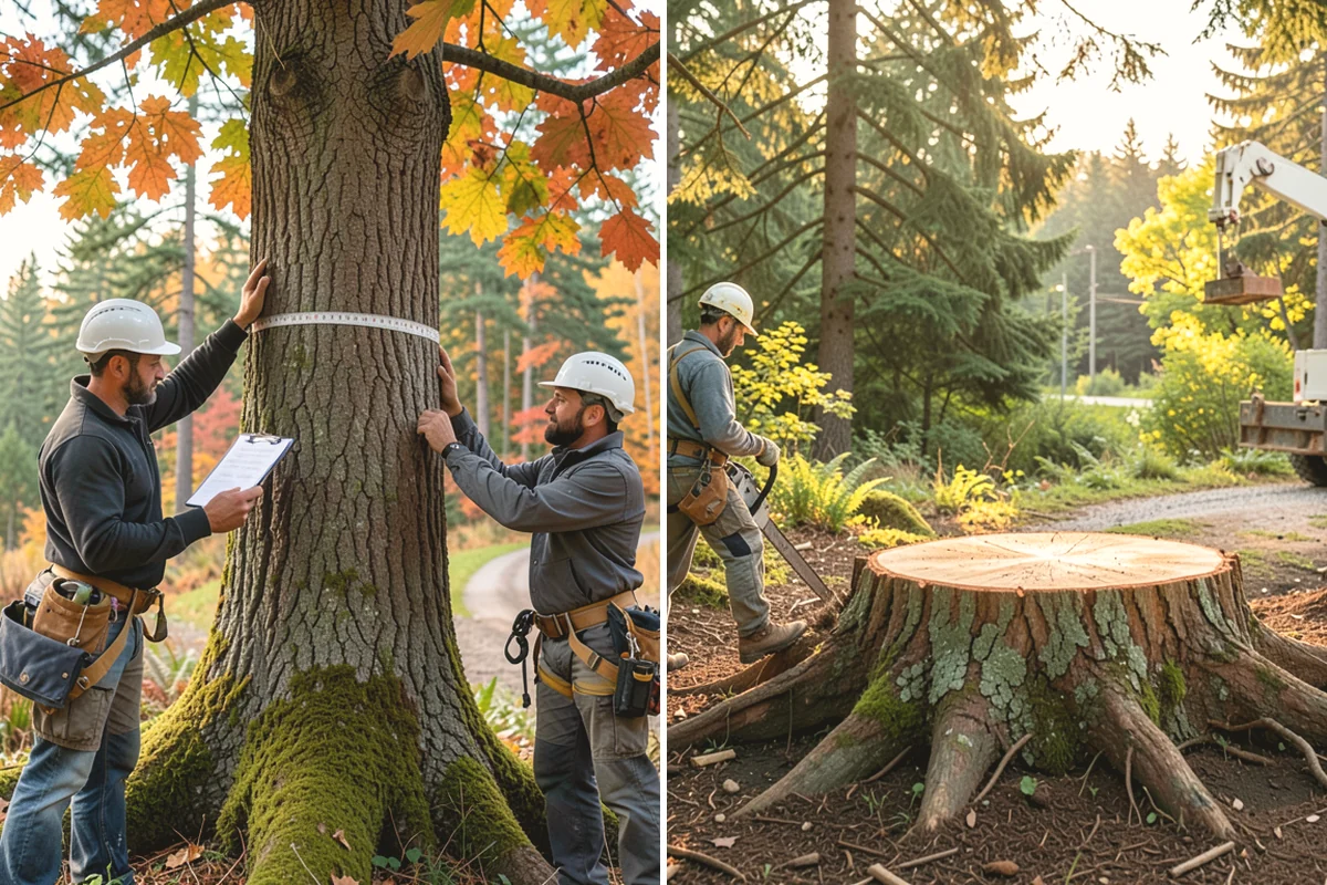 Tree Protection Planning in Burlington, Skagit County, WA - Identify trees to retain and their protection zones