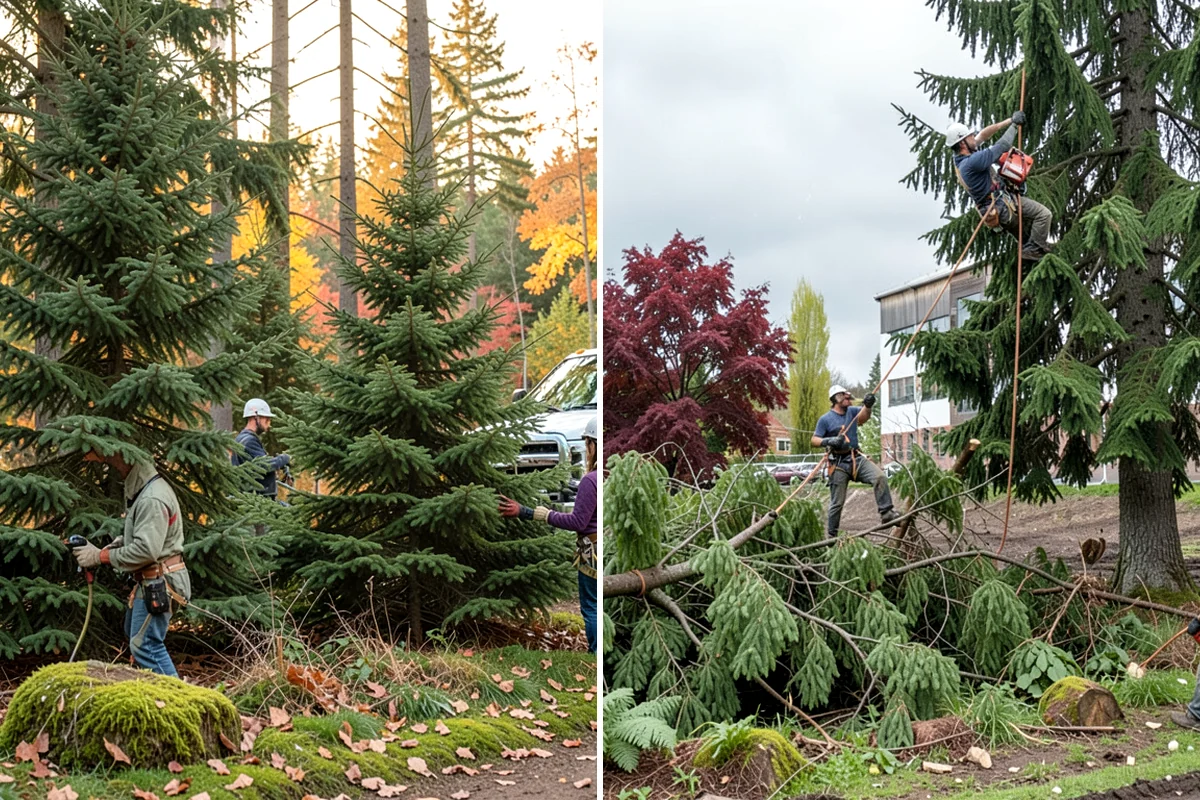 Tree Protection Planning in Concrete, Skagit County, WA - Identify trees to retain and their protection zones