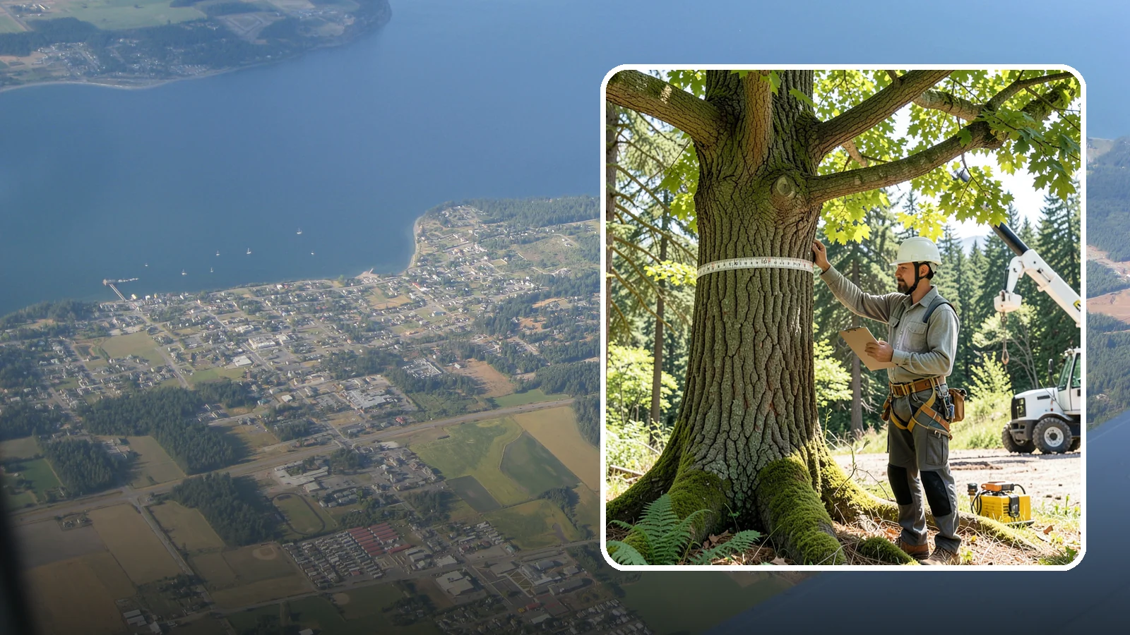 Tree Protection Planning in Coupeville, Island County, WA - The planning of measures to protect trees before and during projects.