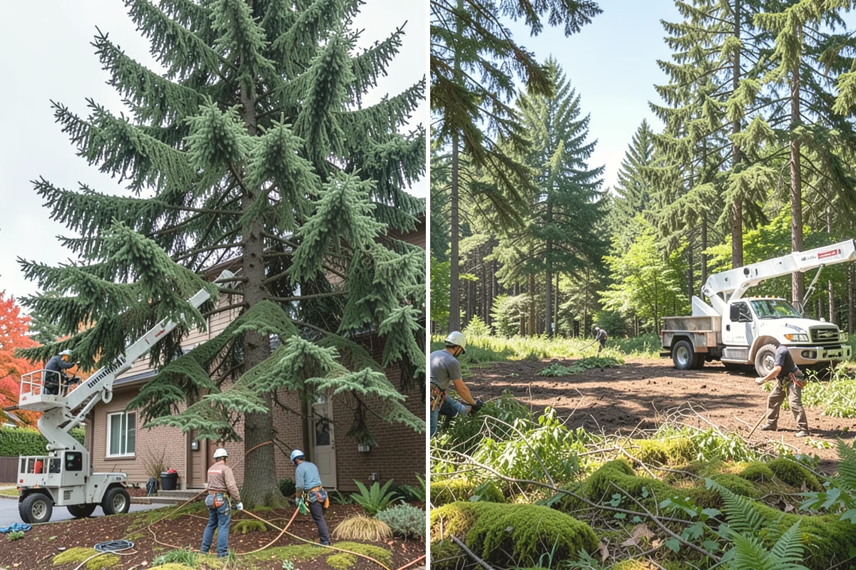 Tree Protection Planning in Covington, King County, WA - Identify trees to retain and their protection zones