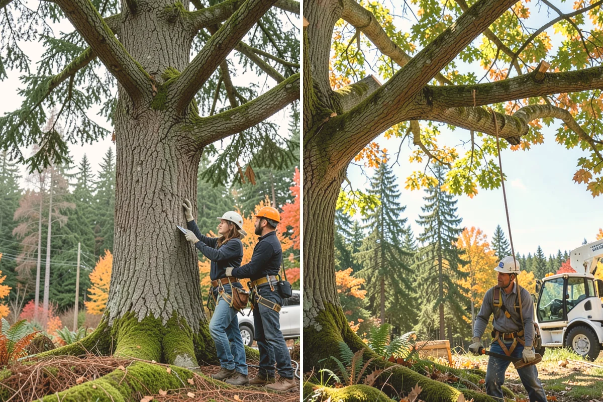 Tree Protection Planning in Eatonville, Pierce County, WA - Identify trees to retain and their protection zones