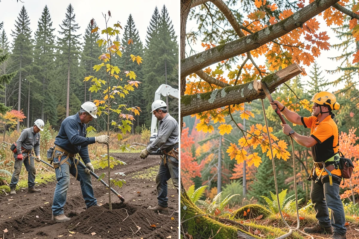 Tree Protection Planning in Edgewood, Pierce County, WA - Identify trees to retain and their protection zones