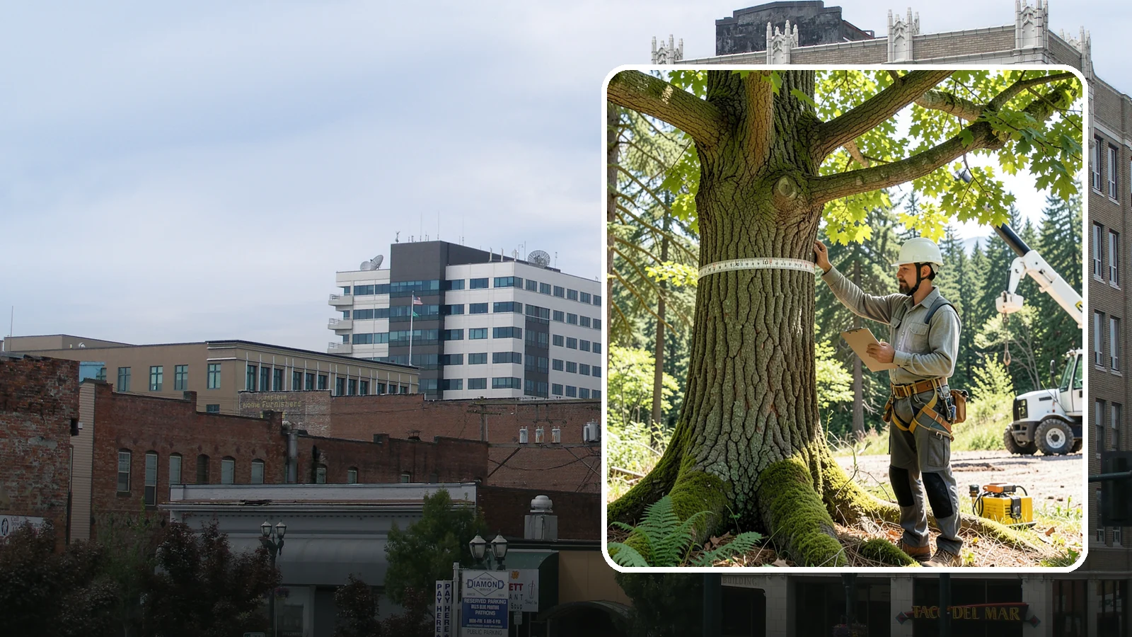 Tree Protection Planning in Everett, Snohomish County, WA - The planning of measures to protect trees before and during projects.