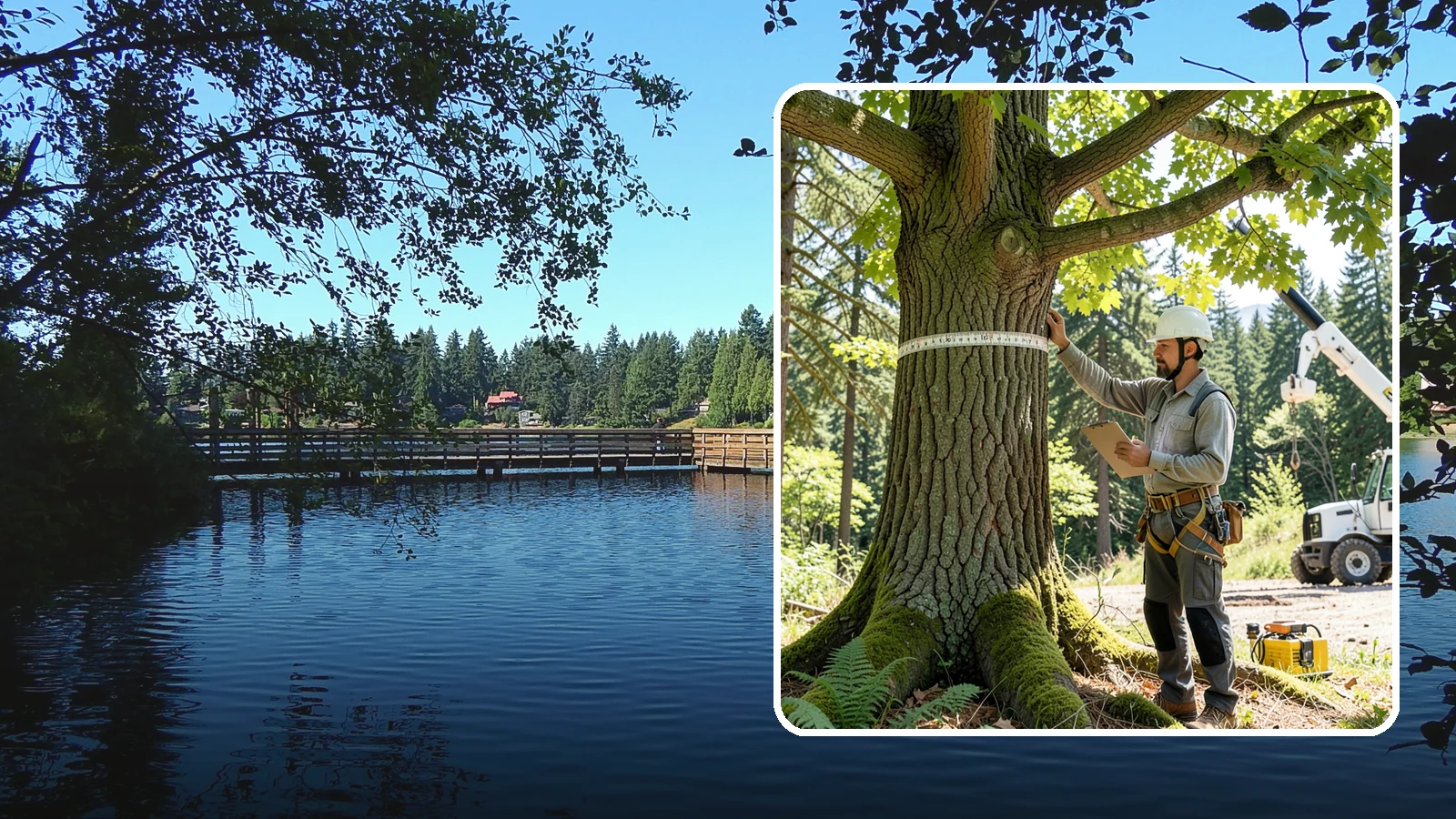 Tree Protection Planning in Federal Way, King County, WA - The planning of measures to protect trees before and during projects.