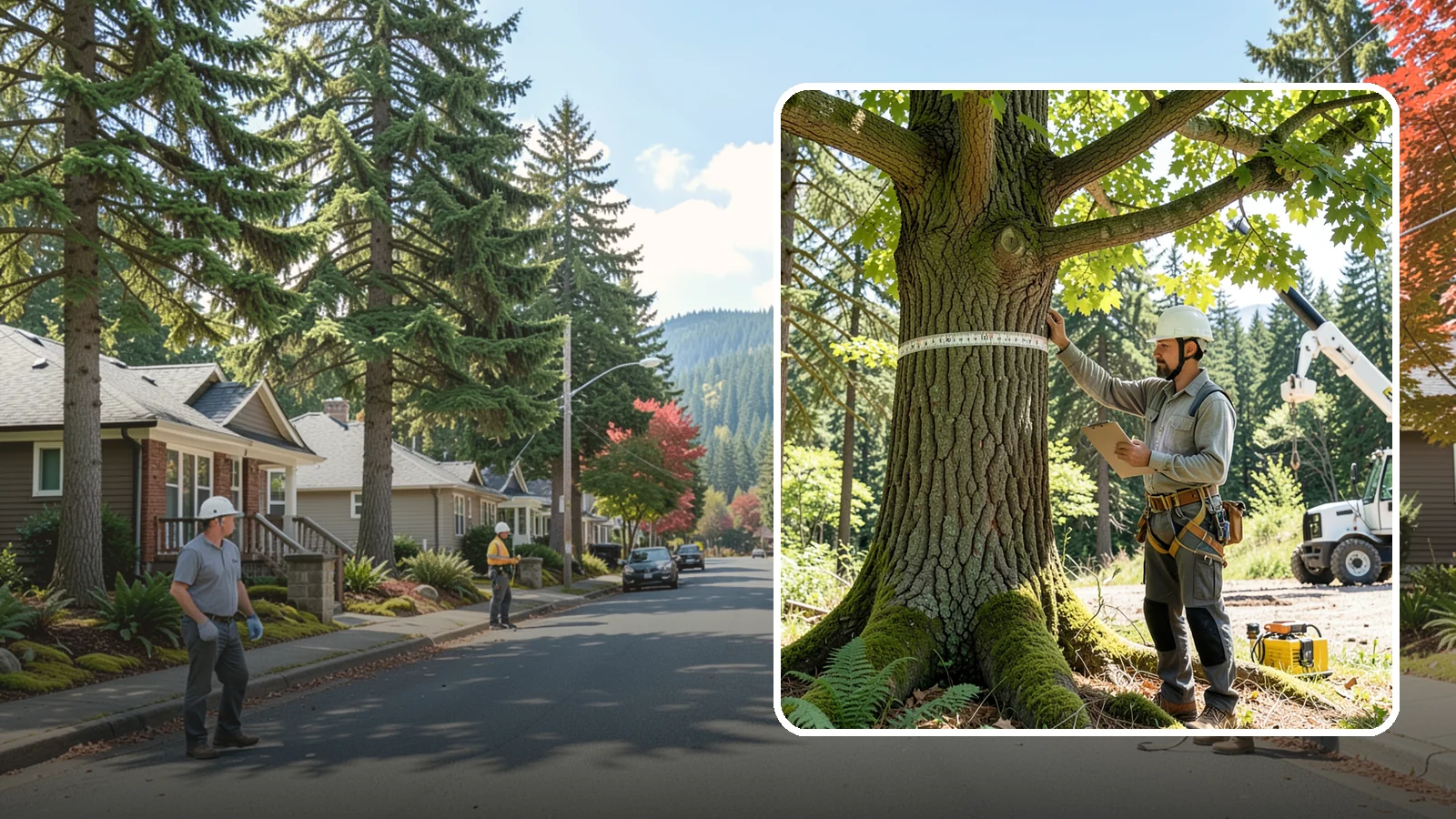 Tree Protection Planning in Hunts Point, King County, WA - The planning of measures to protect trees before and during projects.