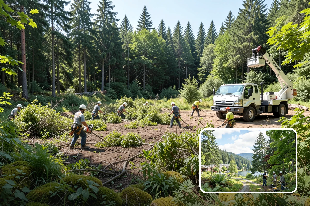Tree Protection Planning in Lake Forest Park, King County, WA - Protects valued trees during projects
