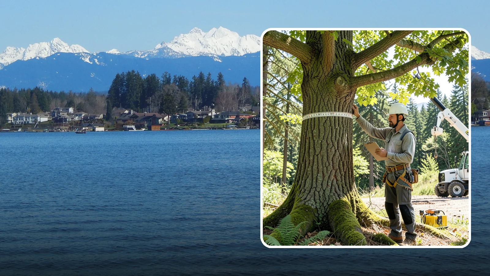 Tree Protection Planning in Lake Stevens, Snohomish County, WA - The planning of measures to protect trees before and during projects.