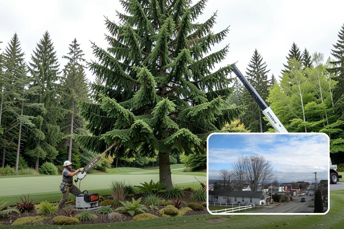 Tree Protection Planning in Langley, Island County, WA - Protects valued trees during projects