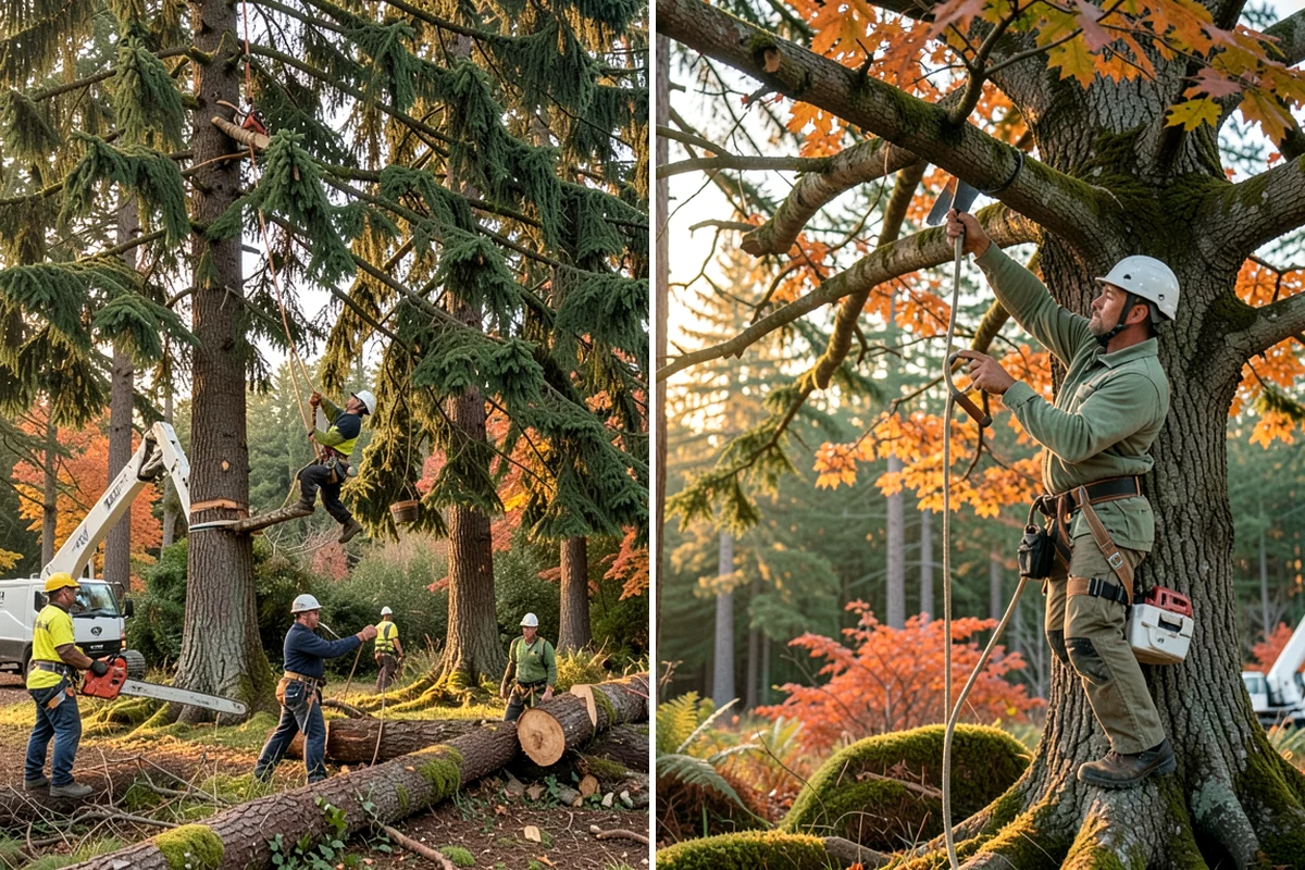 Tree Protection Planning in Lyman, Skagit County, WA - Identify trees to retain and their protection zones