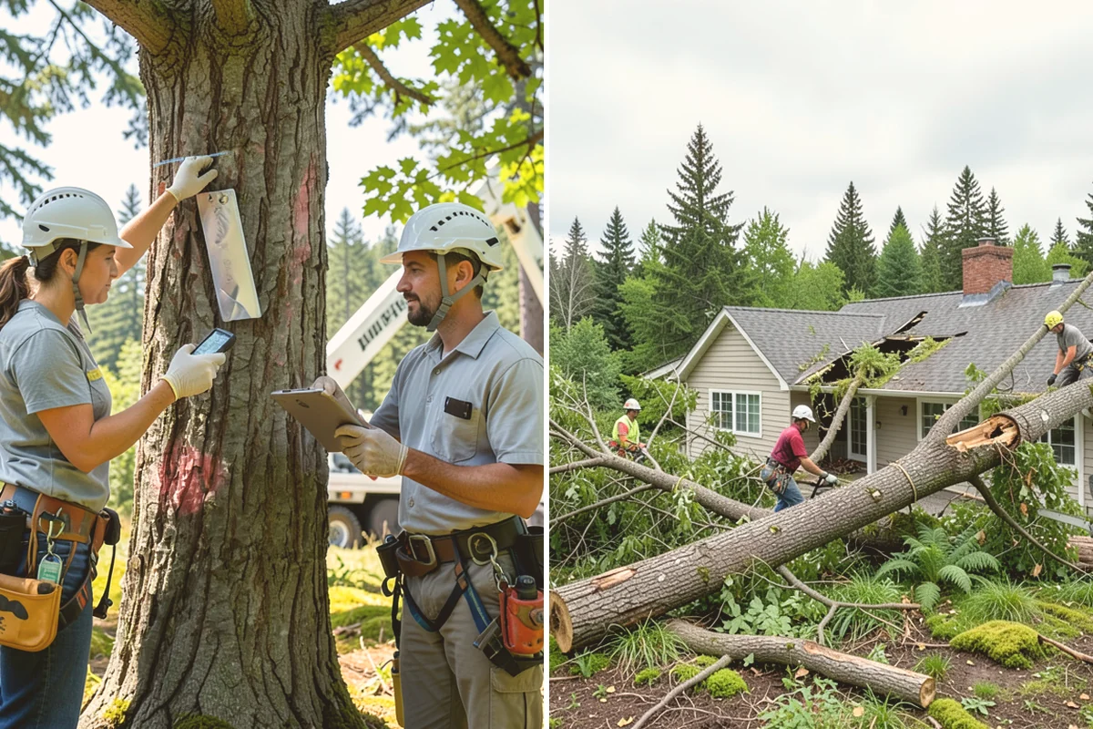 Tree Protection Planning in Lynnwood, Snohomish County, WA - Identify trees to retain and their protection zones