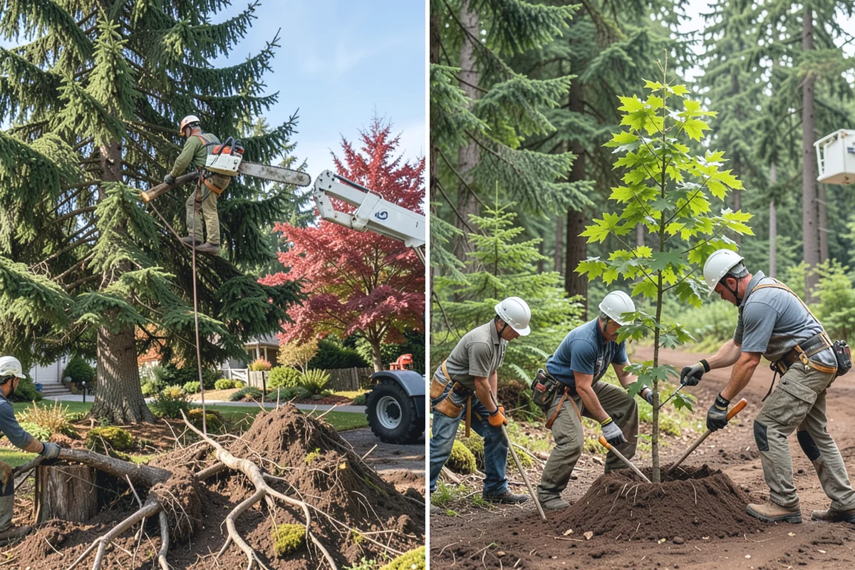 Tree Protection Planning in Medina, King County, WA - Identify trees to retain and their protection zones