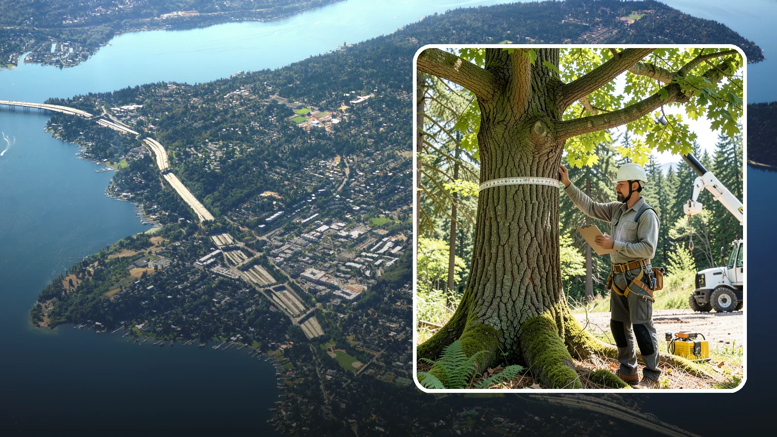 Tree Protection Planning in Mercer Island, King County, WA - The planning of measures to protect trees before and during projects.