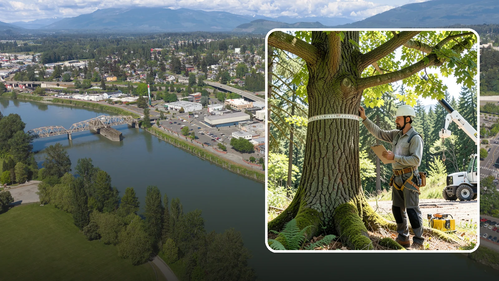 Tree Protection Planning in Mount Vernon, Skagit County, WA - The planning of measures to protect trees before and during projects.