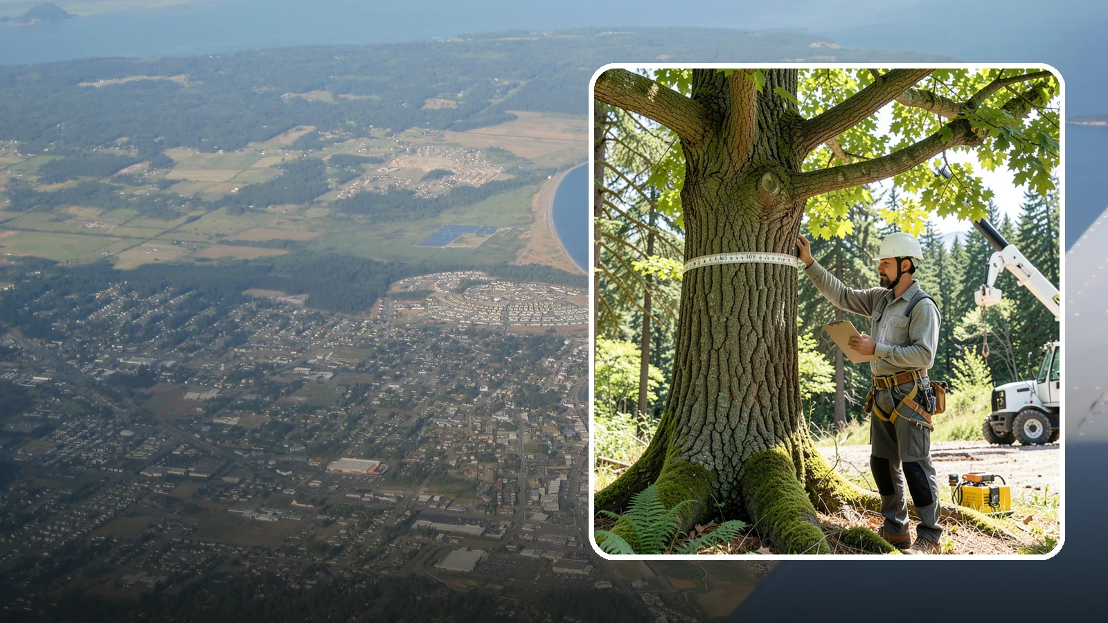 Tree Protection Planning in Oak Harbor, Island County, WA - The planning of measures to protect trees before and during projects.
