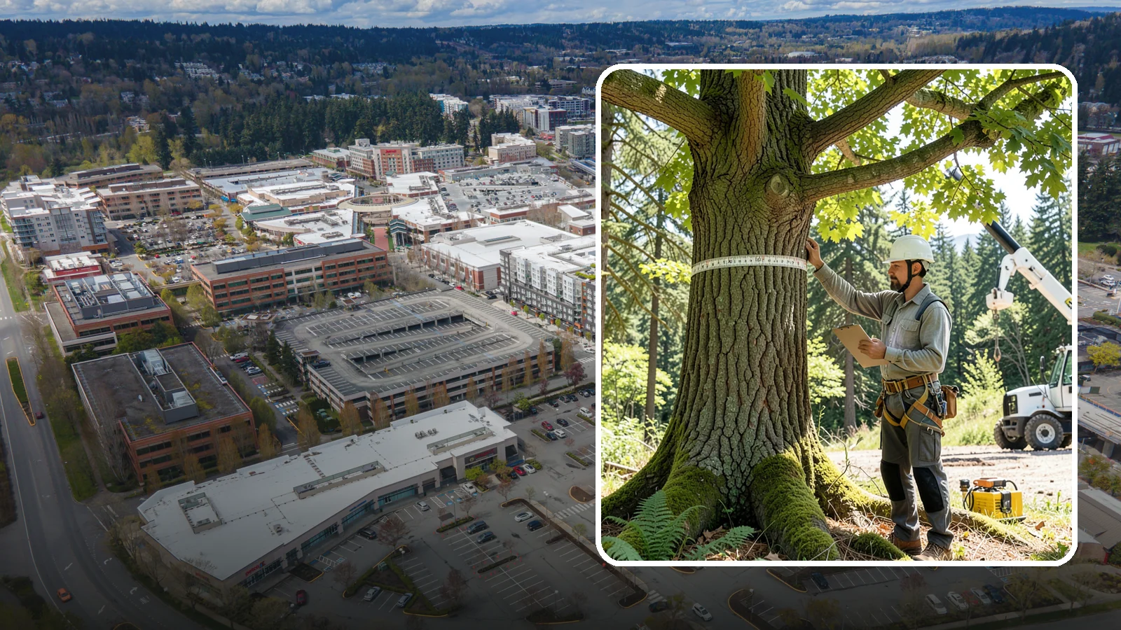Tree Protection Planning in Redmond, King County, WA - The planning of measures to protect trees before and during projects.
