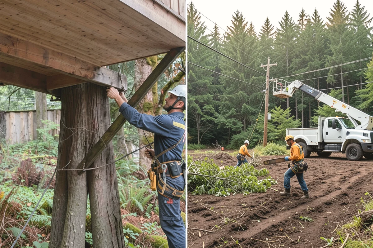 Tree Protection Planning in Ruston, Pierce County, WA - Identify trees to retain and their protection zones