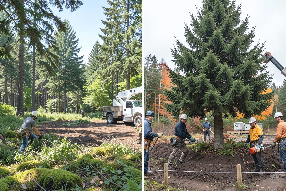 Tree Protection Planning in Wilkeson, Pierce County, WA - Identify trees to retain and their protection zones