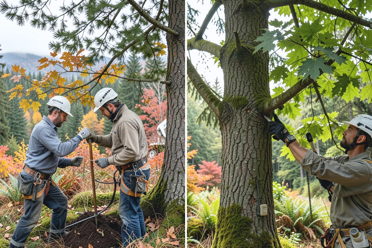 Tree Protection Planning in Woodinville, King County, WA - Identify trees to retain and their protection zones