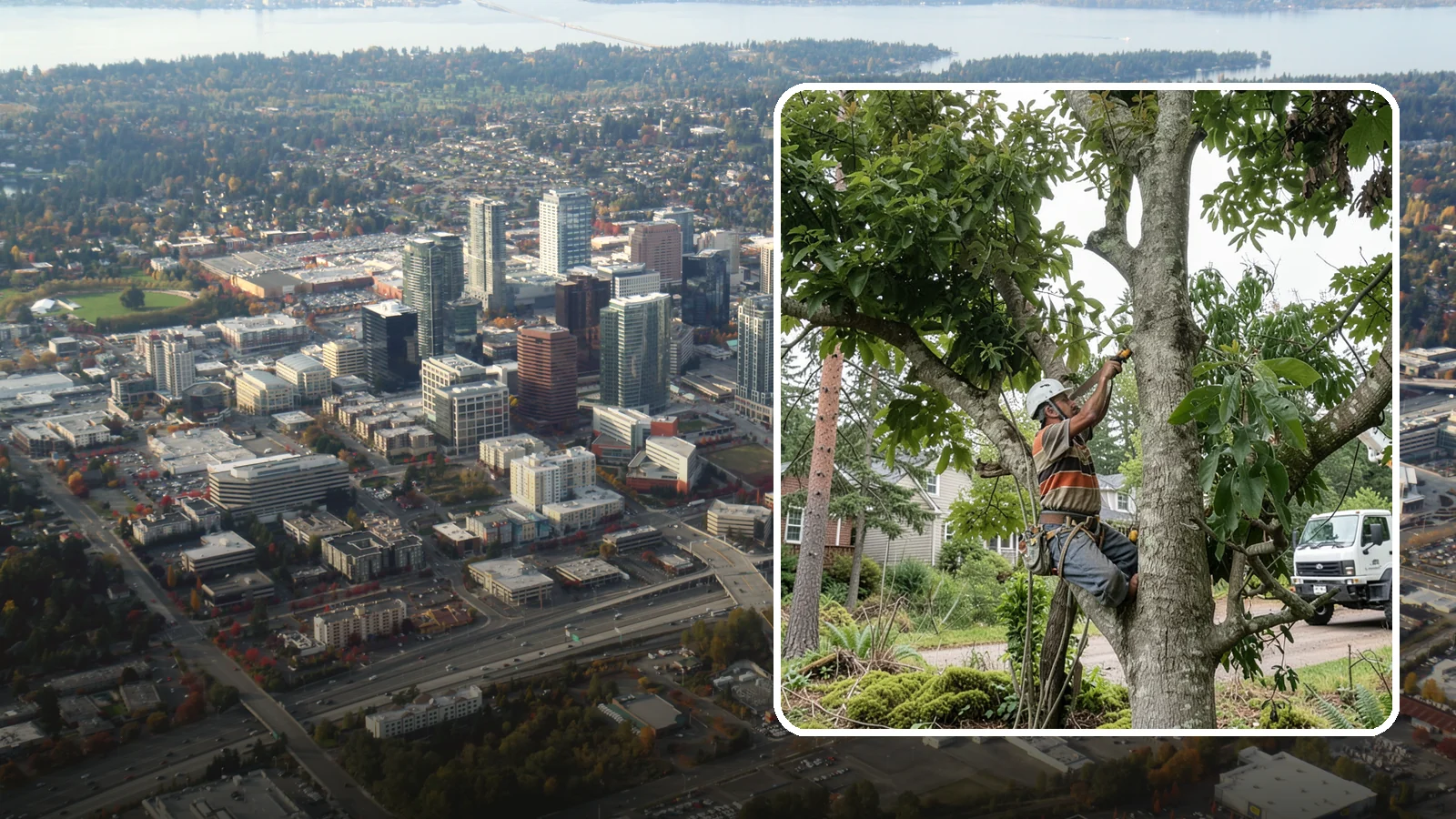 Tree Pruning in Bellevue, King County, WA - The removal of specific branches to improve a tree's structure, health, and safety.