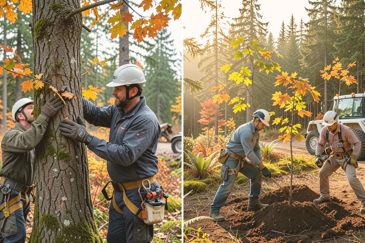 Tree Pruning in Bothell, King County, WA - Assess canopy condition and pruning objectives