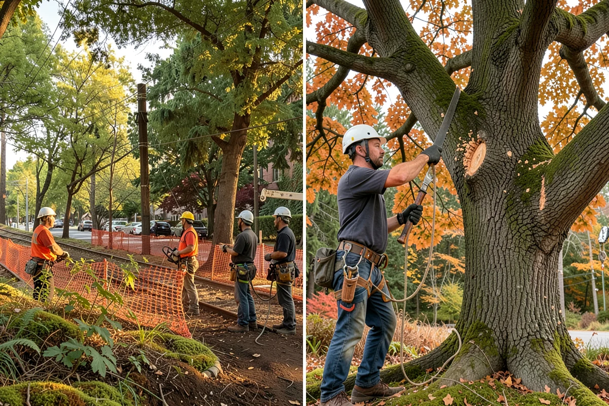Tree Pruning in Clyde Hill, King County, WA - Assess canopy condition and pruning objectives