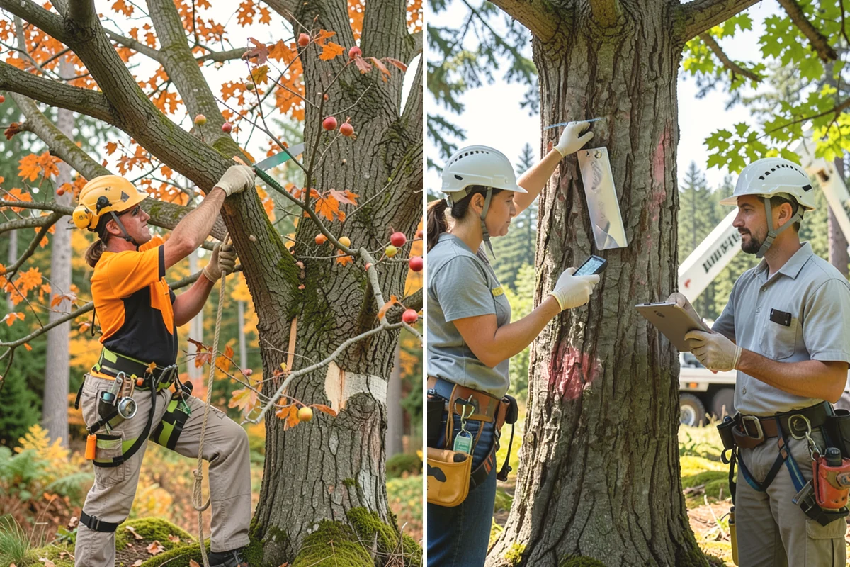 Tree Pruning in Covington, King County, WA - Assess canopy condition and pruning objectives