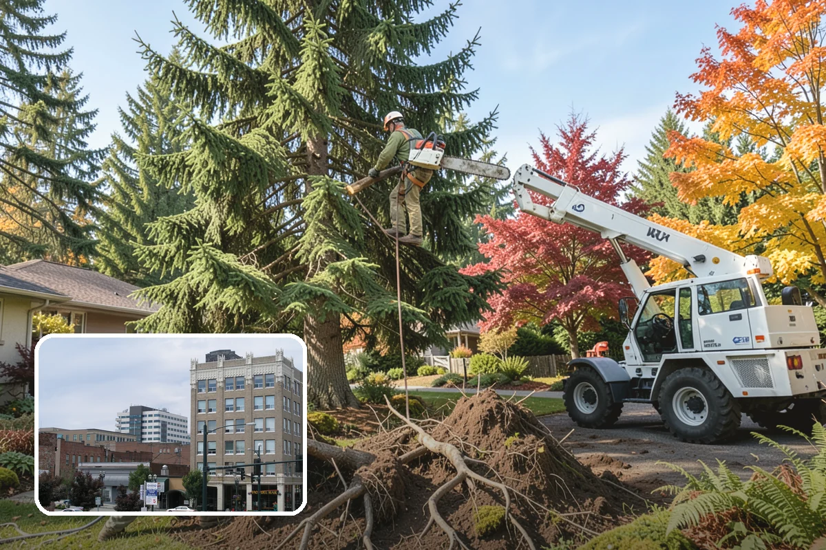 Tree Pruning in Everett, Snohomish County, WA - Improves tree structure, health, and appearance