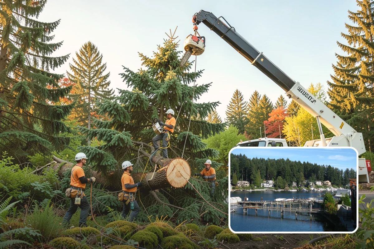 Tree Pruning in Gig Harbor, Pierce County, WA - Improves tree structure, health, and appearance