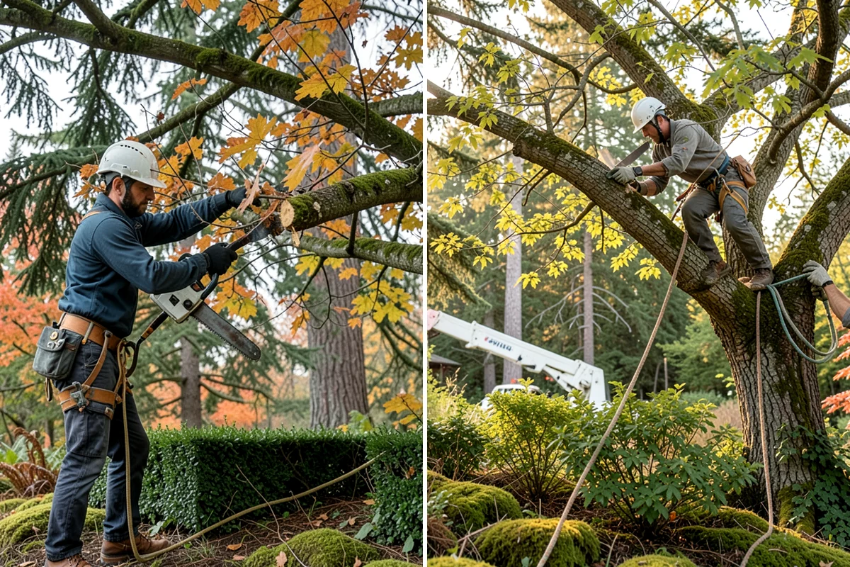 Tree Pruning in Gig Harbor, Pierce County, WA - Assess canopy condition and pruning objectives