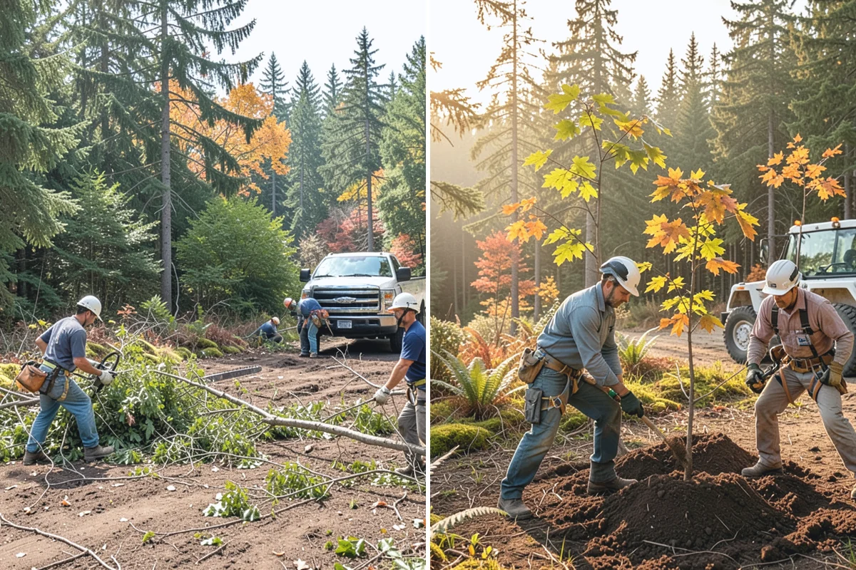 Tree Pruning in Gold Bar, Snohomish County, WA - Assess canopy condition and pruning objectives
