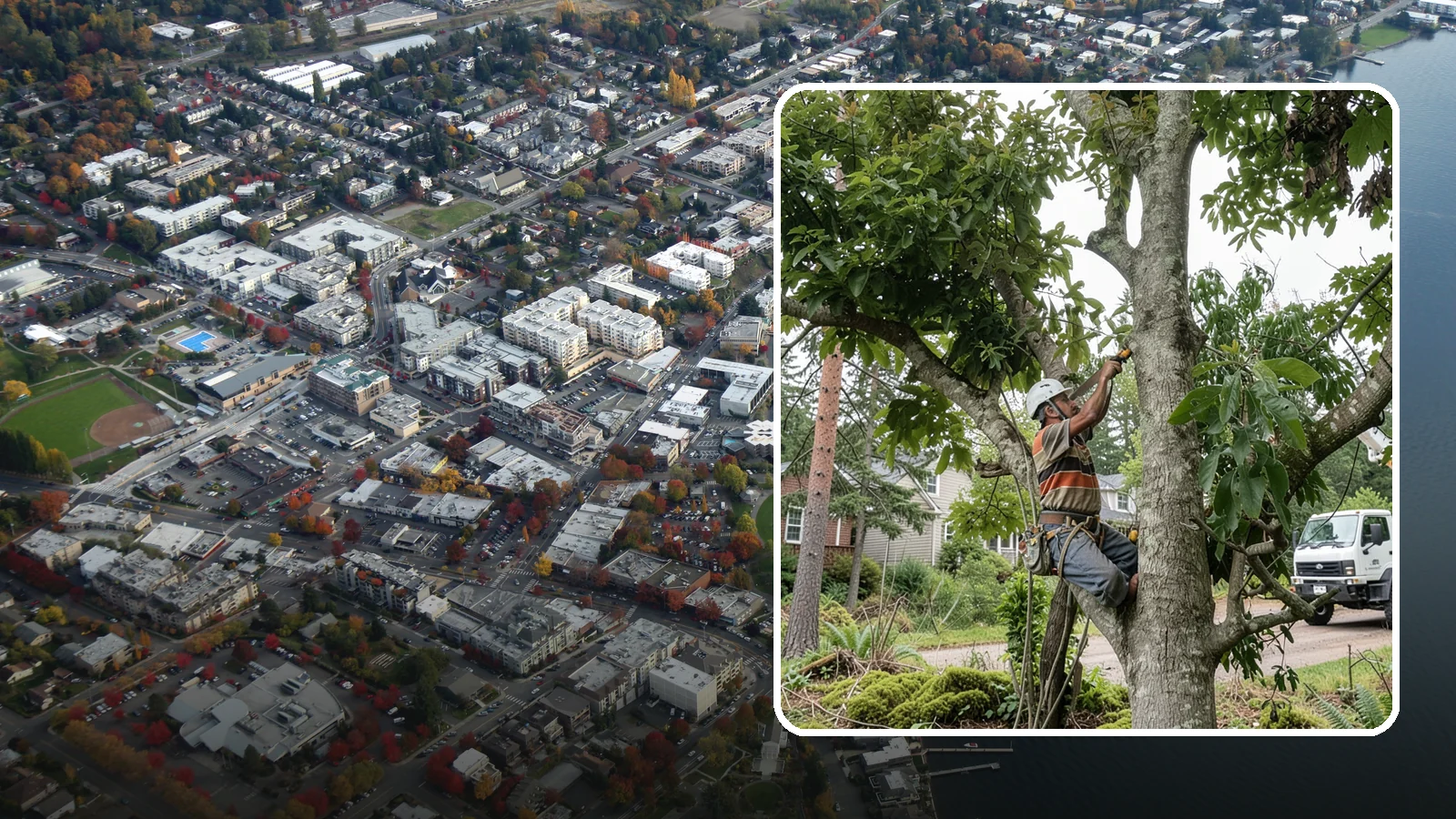 Tree Pruning in Kirkland, King County, WA - The removal of specific branches to improve a tree's structure, health, and safety.