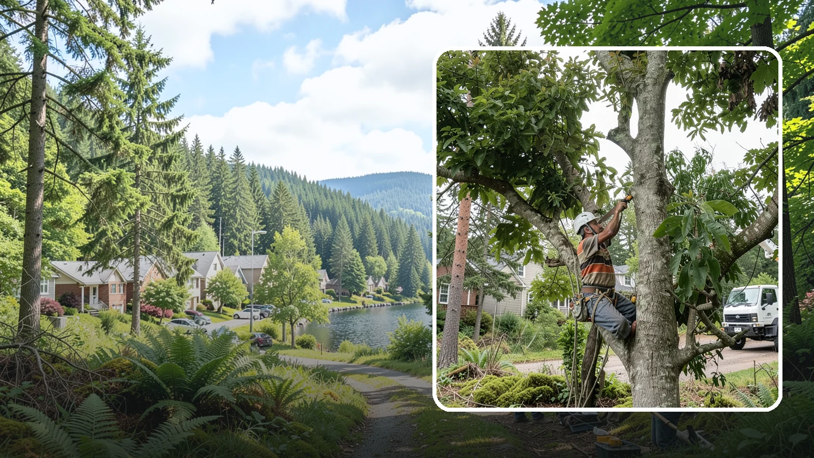 Tree Pruning in Lake Forest Park, King County, WA - The removal of specific branches to improve a tree's structure, health, and safety.