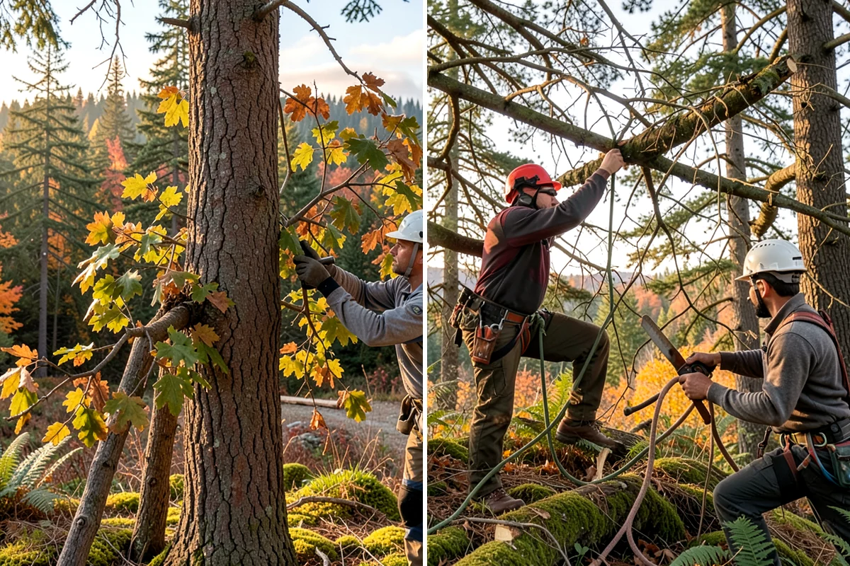 Tree Pruning in Lake Forest Park, King County, WA - Assess canopy condition and pruning objectives