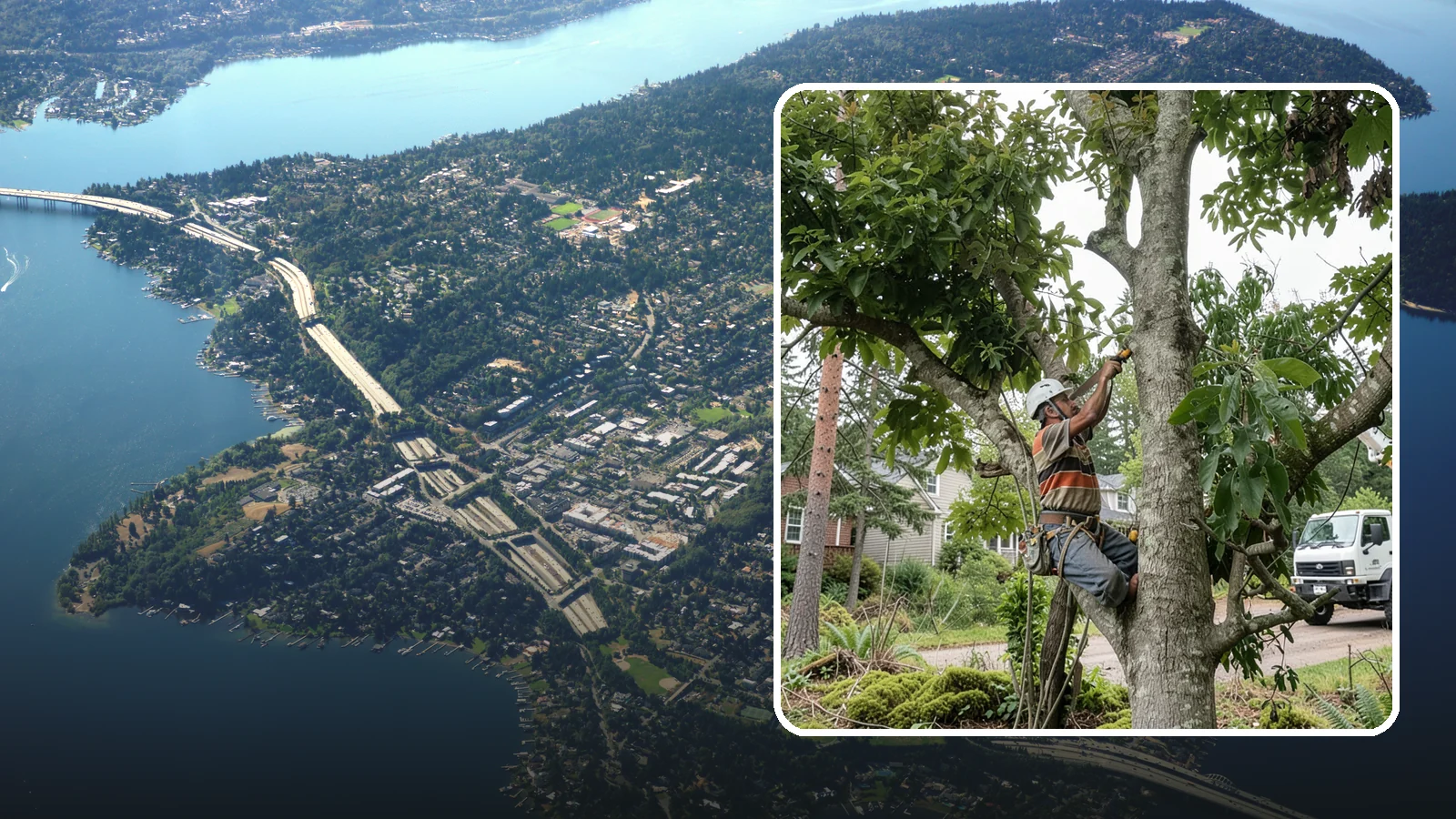 Tree Pruning in Mercer Island, King County, WA - The removal of specific branches to improve a tree's structure, health, and safety.
