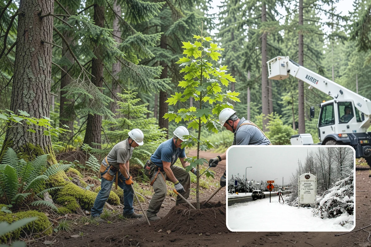 Tree Pruning in Newcastle, King County, WA - Improves tree structure, health, and appearance