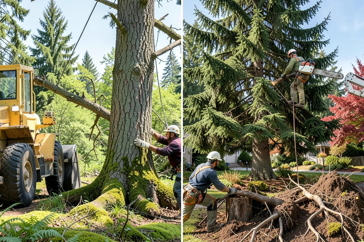 Tree Pruning in Normandy Park, King County, WA - Assess canopy condition and pruning objectives