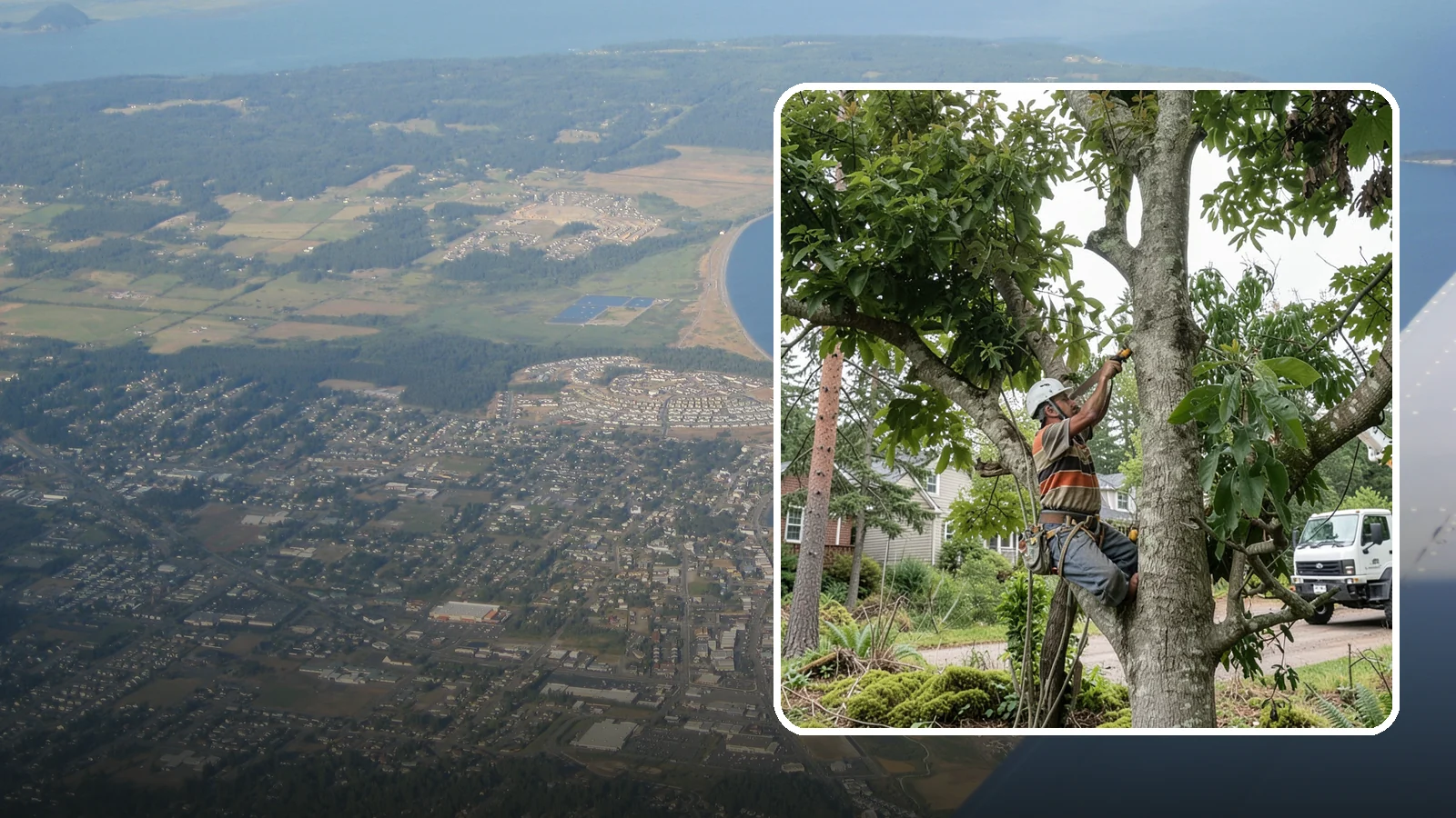 Tree Pruning in Oak Harbor, Island County, WA - The removal of specific branches to improve a tree's structure, health, and safety.