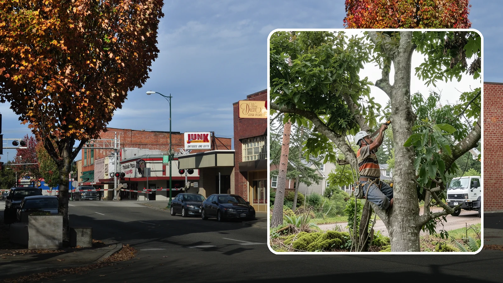 Tree Pruning in Puyallup, Pierce County, WA - The removal of specific branches to improve a tree's structure, health, and safety.