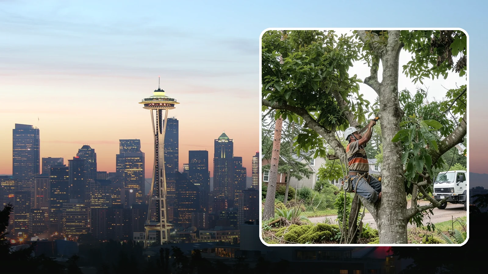Tree Pruning in Seattle, King County, WA - The removal of specific branches to improve a tree's structure, health, and safety.
