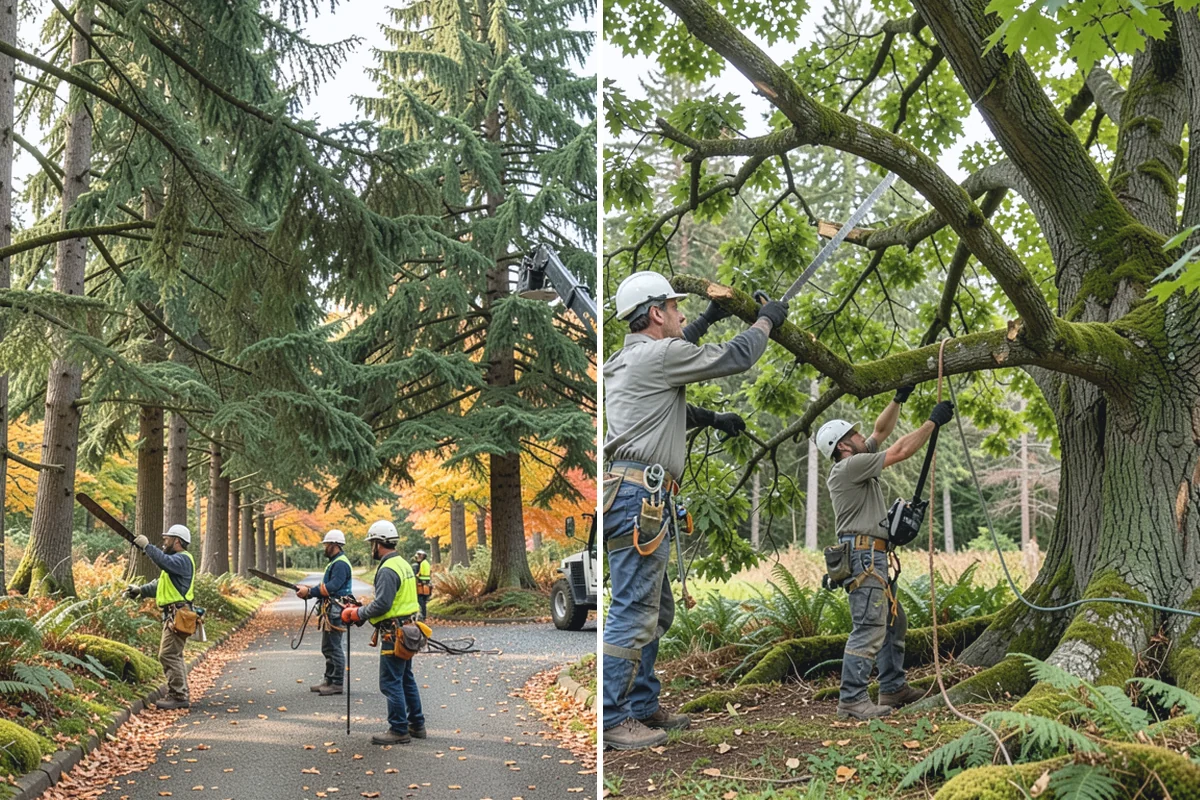 Tree Pruning in South Prairie, Pierce County, WA - Assess canopy condition and pruning objectives