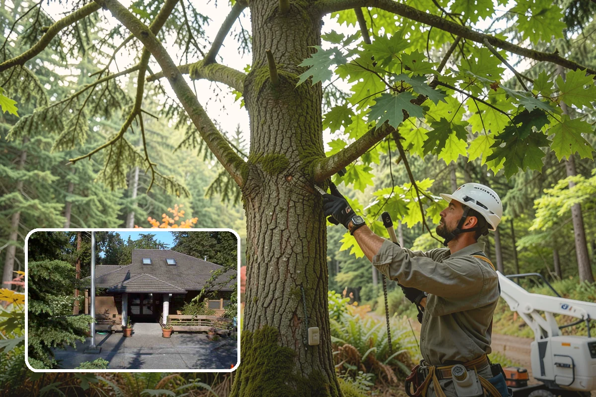 Tree Pruning in Yarrow Point, King County, WA - Improves tree structure, health, and appearance