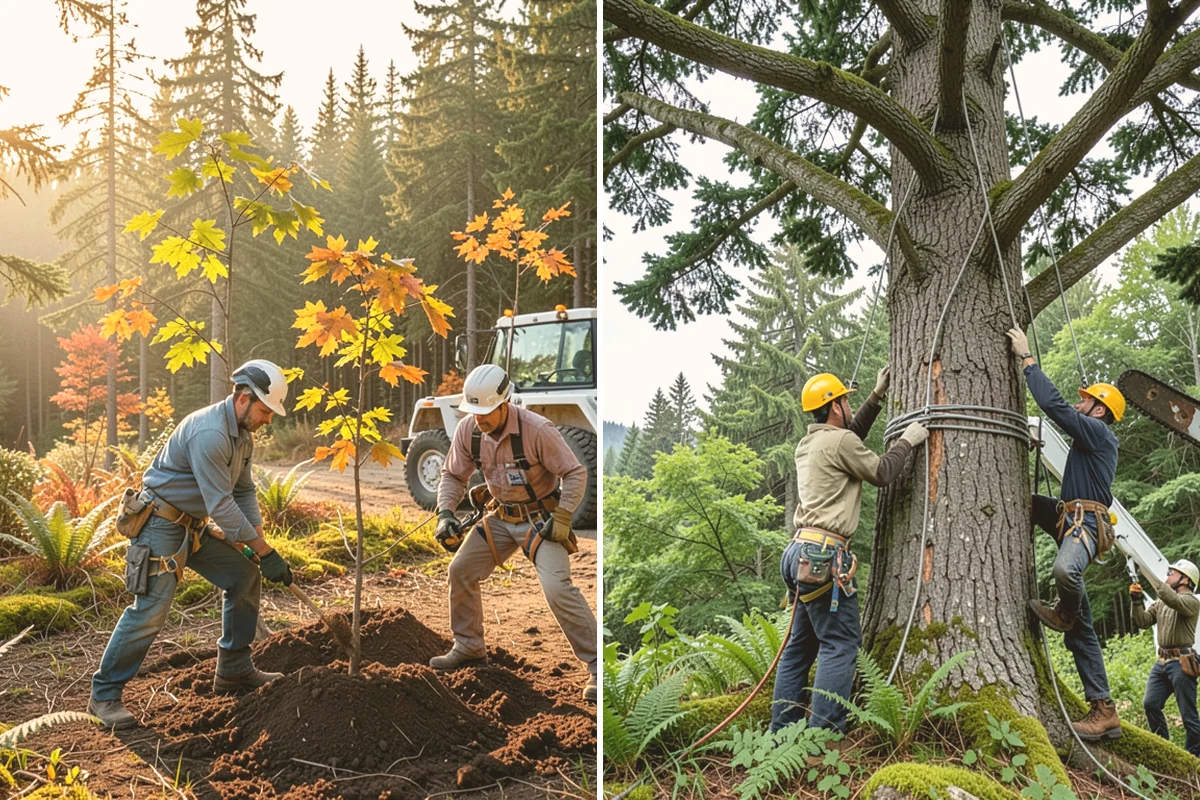 Tree Removal in Algona, King County, WA - Site assessment and planning