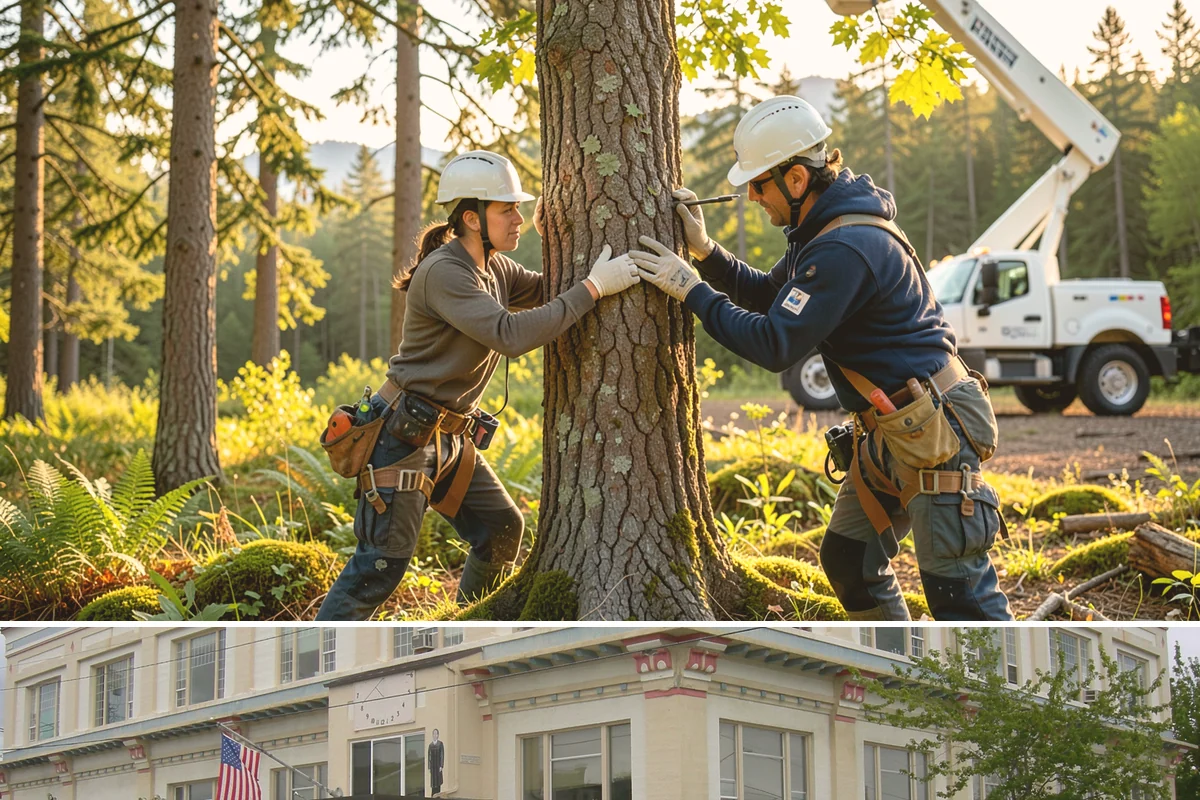 Tree Removal in Anacortes, Skagit County, WA - Tree removal can be performed year-round in the Puget Sound climate but is often scheduled during drier months to ensure stable...