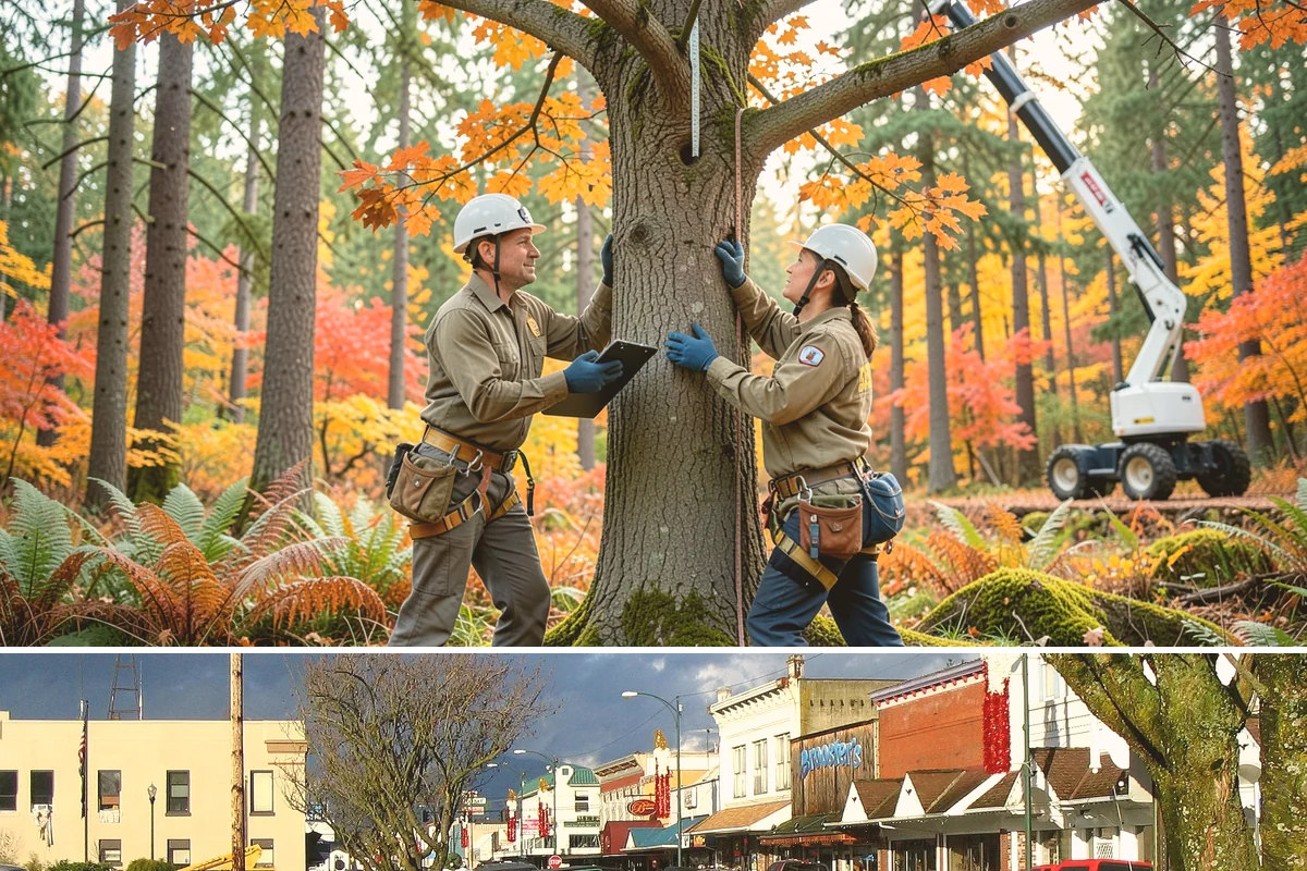 Tree Removal in Arlington, Snohomish County, WA - Tree removal can be performed year-round in the Puget Sound climate but is often scheduled during drier months to ensure stable...