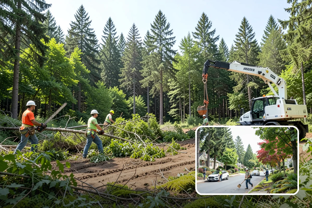Tree Removal in Beaux Arts Village, King County, WA - Eliminates safety hazards