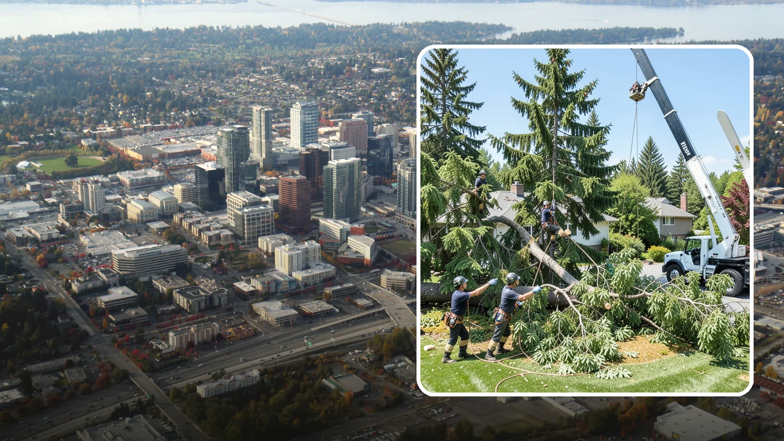 Tree Removal in Bellevue, King County, WA - Safe and complete removal of unwanted, dead, or hazardous trees.