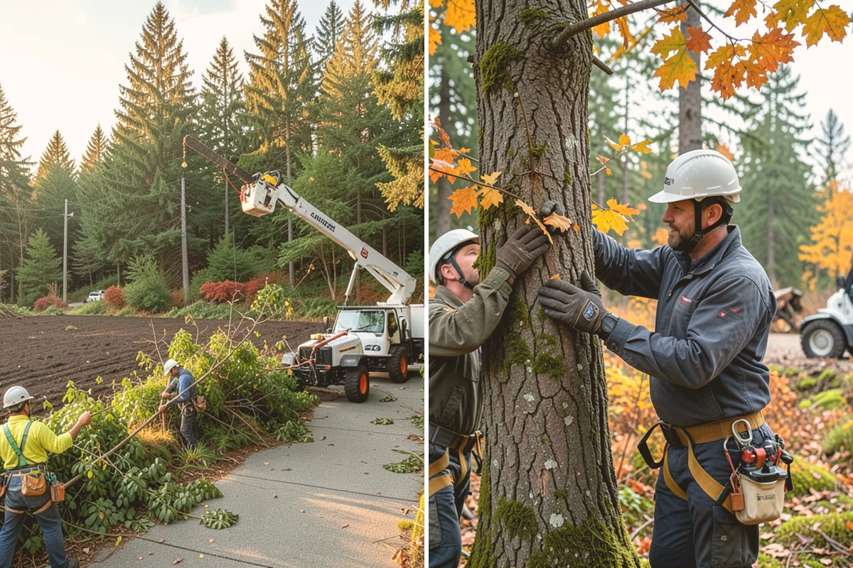 Tree Removal in Bellevue, King County, WA - Site assessment and planning