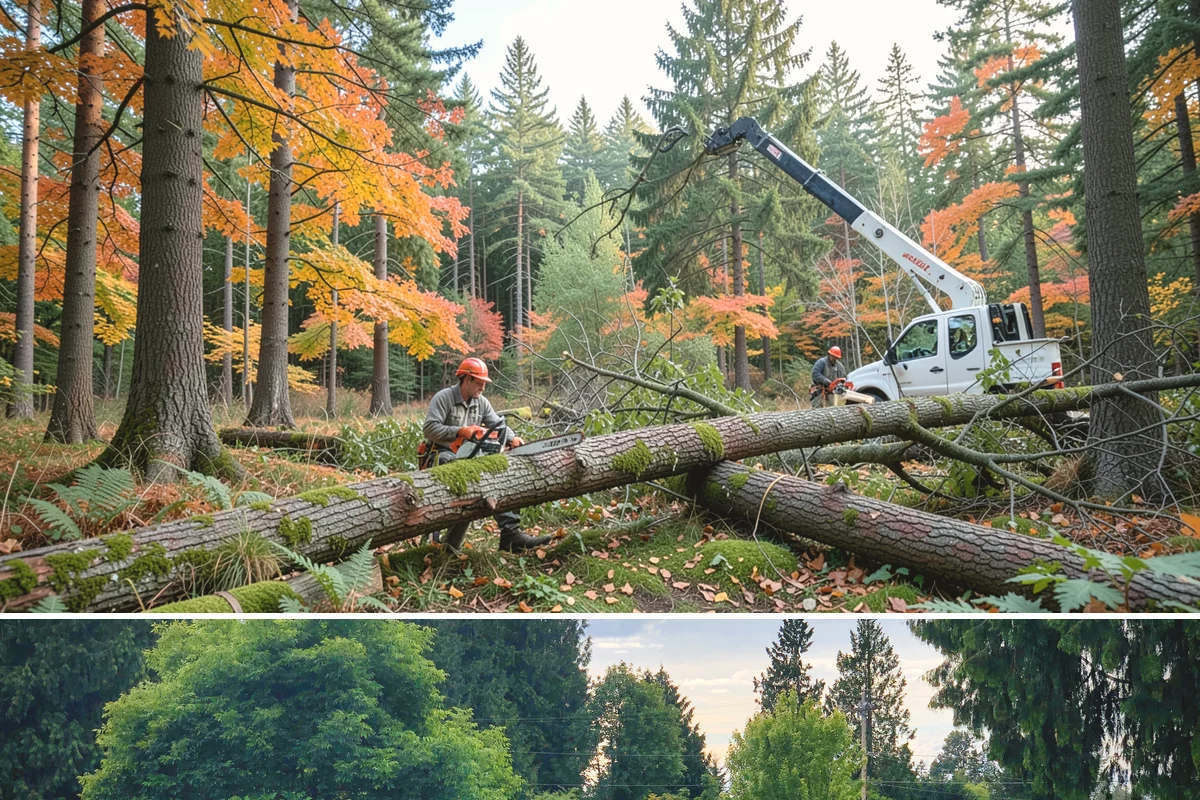 Tree Removal in Bonney Lake, Pierce County, WA - Tree removal can be performed year-round in the Puget Sound climate but is often scheduled during drier months to ensure stable...