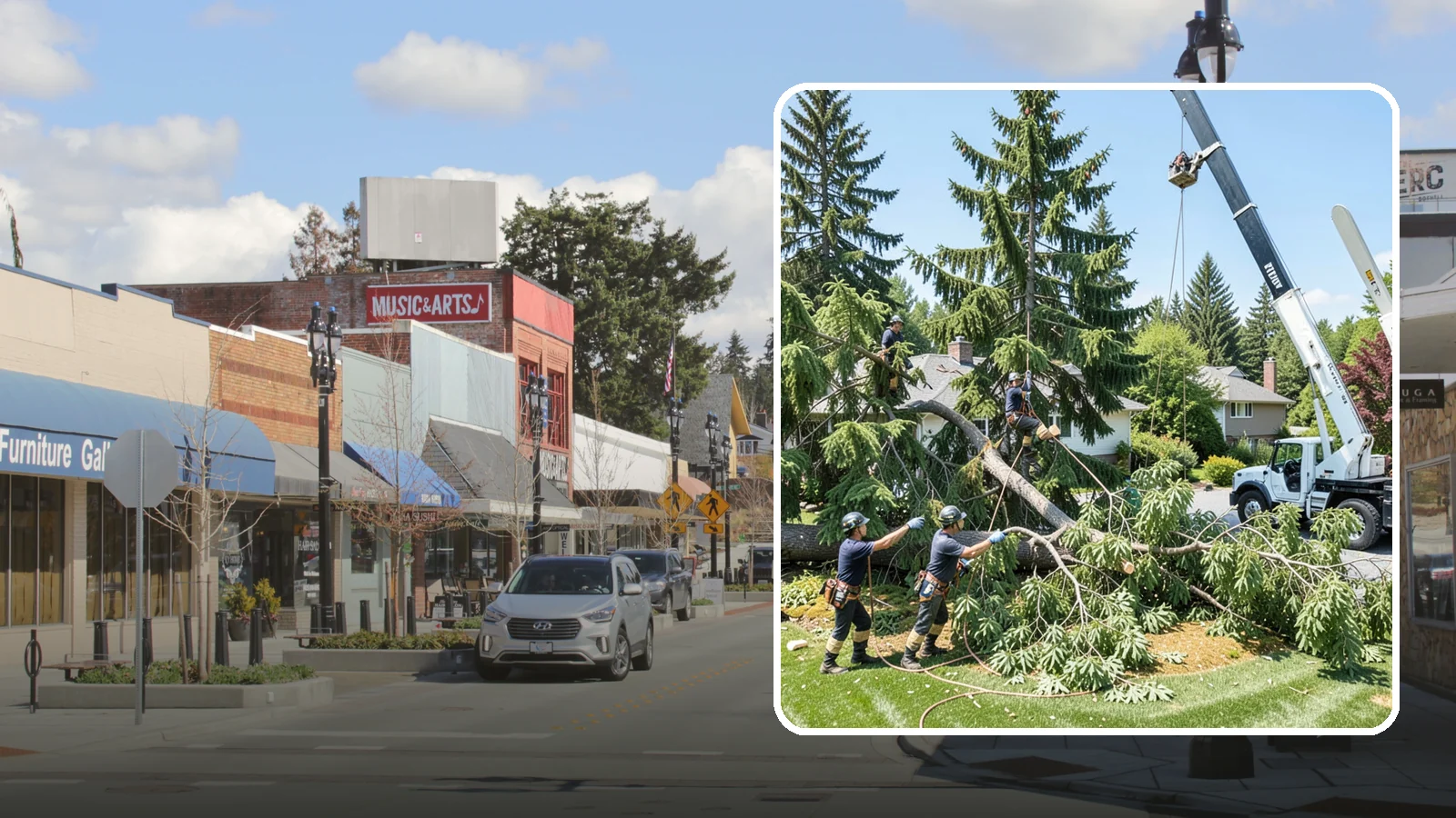 Tree Removal in Bothell, King County, WA - Safe and complete removal of unwanted, dead, or hazardous trees.